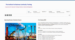 Desktop Screenshot of ibct.com